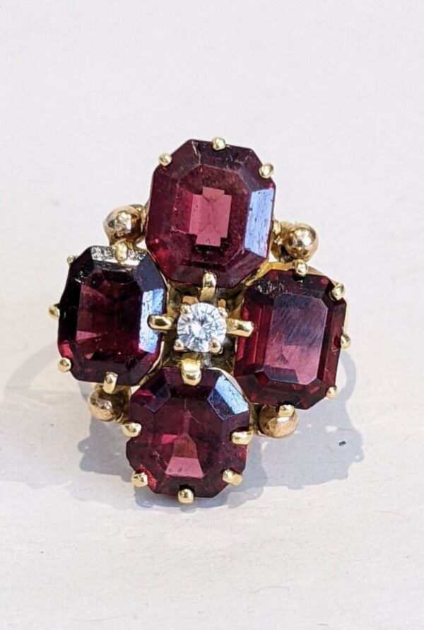 Almandine Garnet Diamond Miscellaneous 3