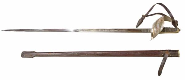 An 1897 pattern Infantry sword