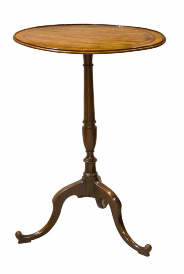 Fine Geo III mahogany wine table Antique Tables 3