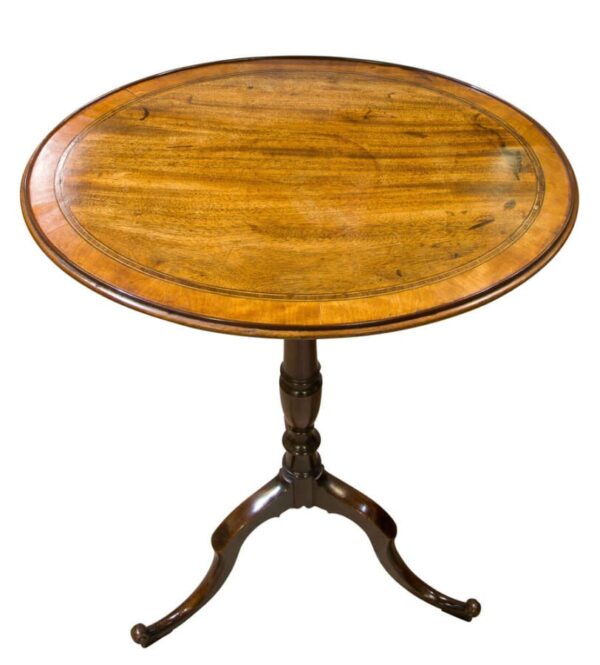 Fine Geo III mahogany wine table Antique Furniture 4