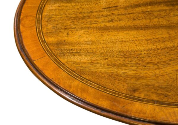 Fine Geo III mahogany wine table - Image 3