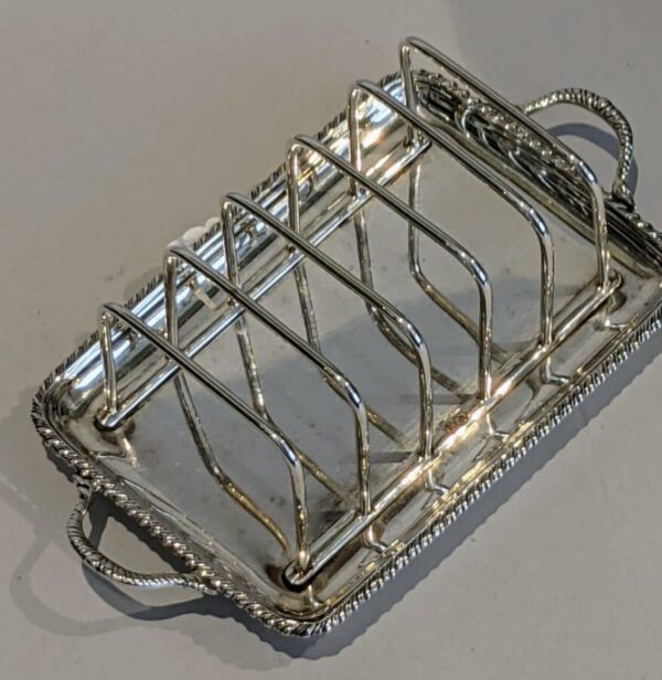 Silver Toast Rack kitchenalia Miscellaneous 7