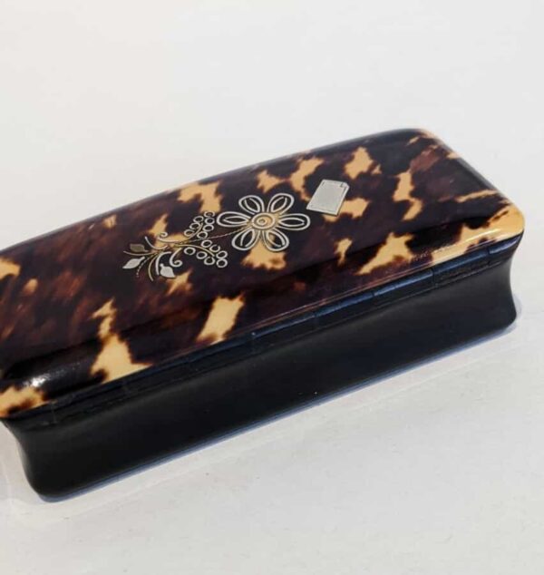 Tortoise Shell Box snuff box Miscellaneous 5