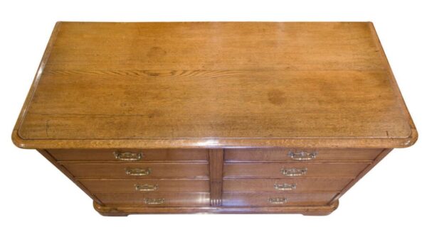 Victorian double bank 8 drawer chest Antique Chests 7
