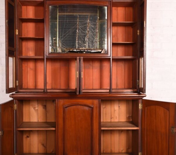 Victorian Mahogany Bookcase SAI1064 Antique Bookcases 12