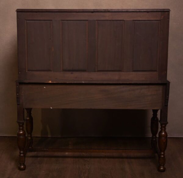 Scottish Oak Cabinet On Stand By A. Gardner And Son Glasgow SAI1347 Antique Cupboards 14