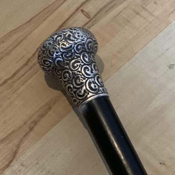 Gentleman’s walking stick sword stick with silver top grip - Image 3