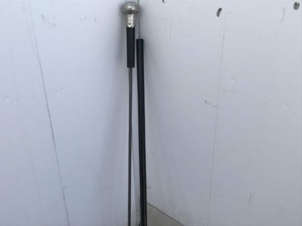 Proper Gent’s walking stick sword stick with silver hallmarked top - Image 14