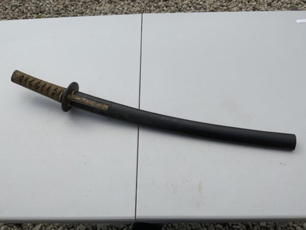Samurai Wakizashi 18th century signed blade Antique Swords 3