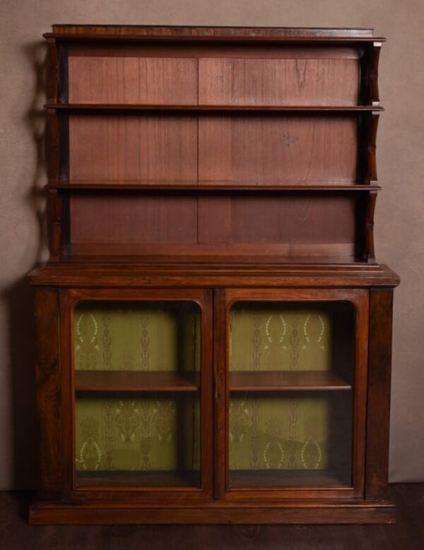 Superb Victorian Rosewood Bookcase SAI1365 Antique Furniture 3