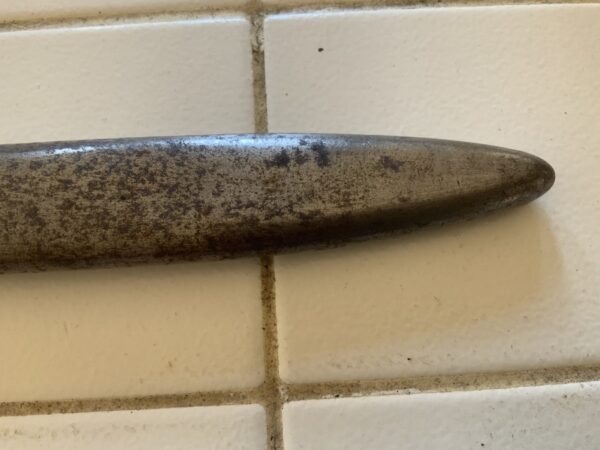 British bayonet and scabbard - Image 3