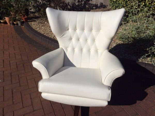 Mid Century Leather G Plan 62 Chair - Image 4