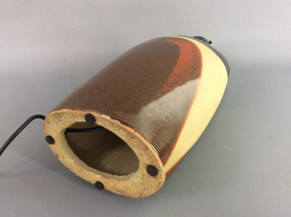 Mid Century Large Tremaen Cornish Studio Pottery Lamp - Image 5