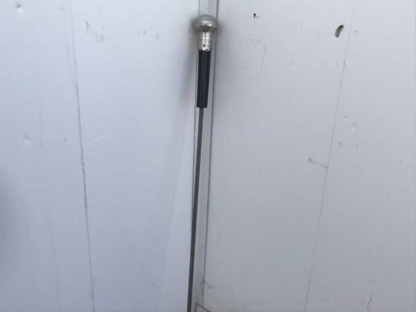 Proper Gent’s walking stick sword stick with silver hallmarked top - Image 18