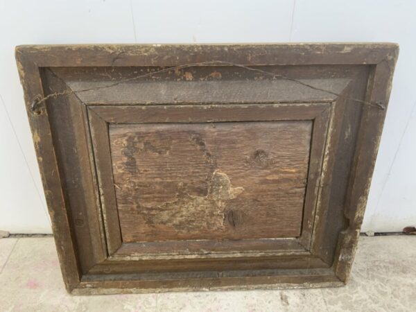 Dutch Master Oil on Board 18th Century Framed Painting - Image 13