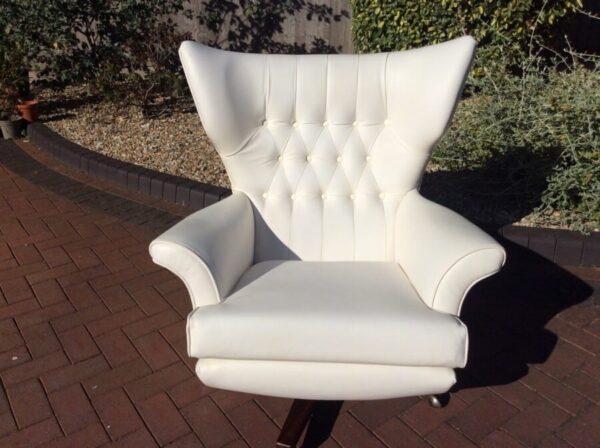 Mid Century Leather G Plan 62 Chair