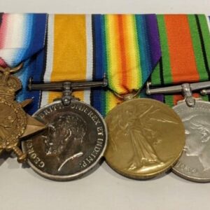 WW1 MM Group Medals medals Antique Collectibles