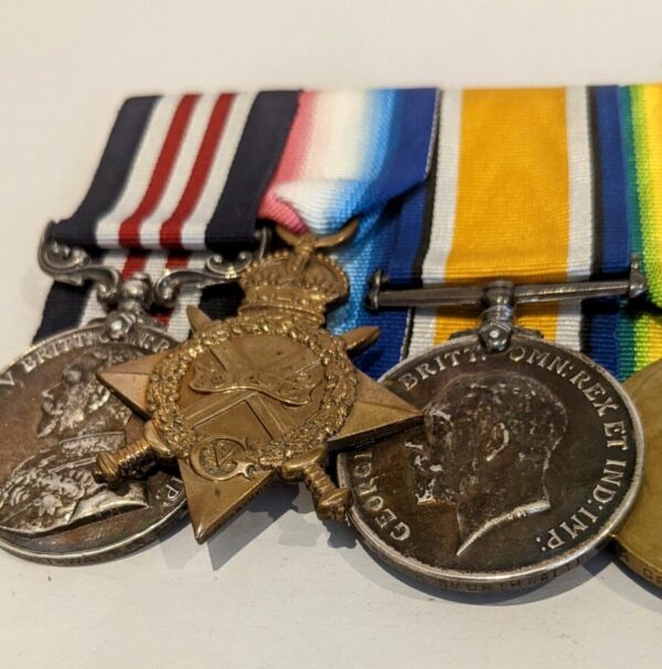 WW1 MM Group Medals - Image 3
