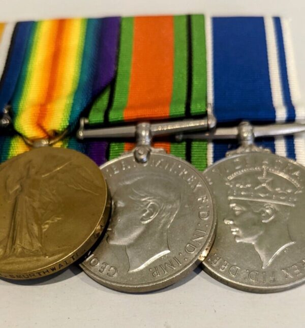 WW1 MM Group Medals - Image 4
