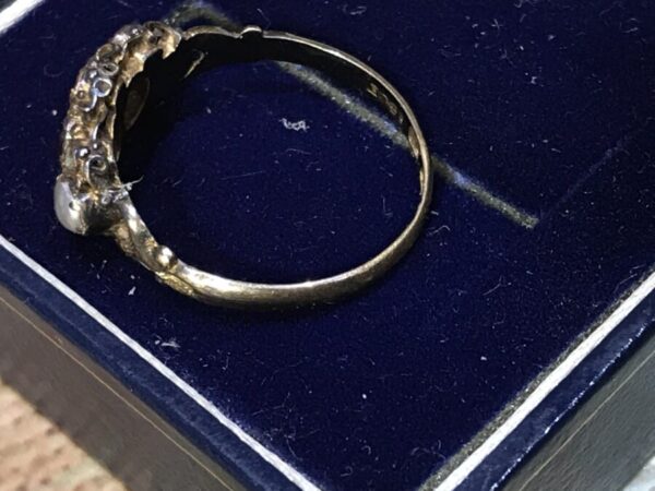 Rubies Diamonds & Pearls 18CT GOLD RING - Image 3