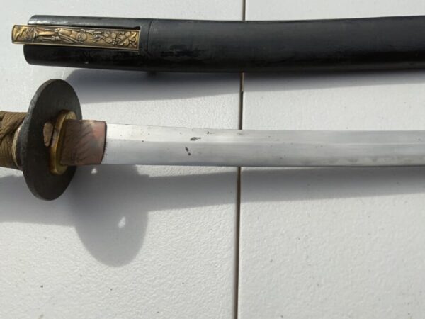 Samurai Wakizashi 18th century signed blade Antique Swords 16
