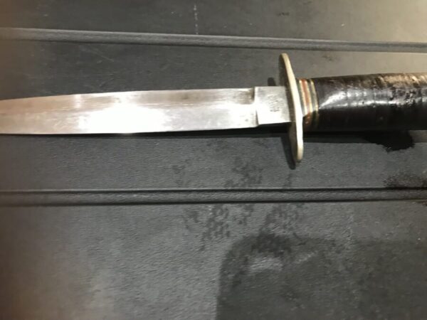 Fighting Knife Will Rogers Sheffield Antique Knives 6
