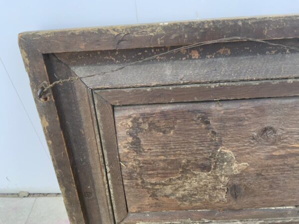 Dutch Master Oil on Board 18th Century Framed Painting - Image 11