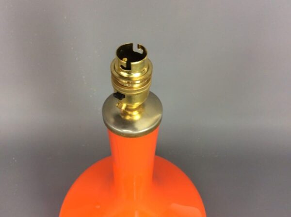 Mid Century Danish Holmegaard Lamp - Image 6