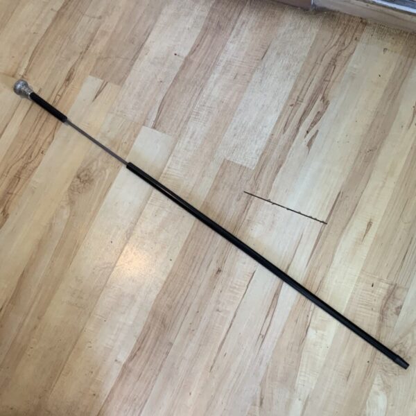 Gentleman’s walking stick sword stick with silver top grip - Image 8