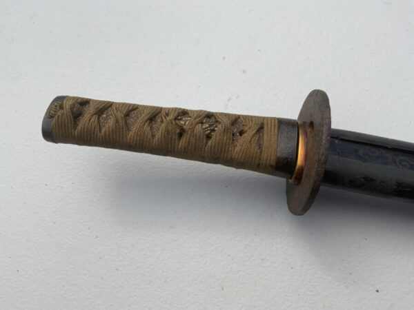 Samurai Wakizashi 18th century signed blade Antique Swords 8