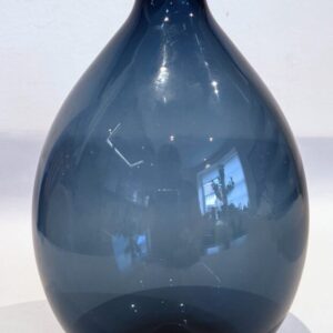 Blue Bird Bottle Vase Blue vase Miscellaneous