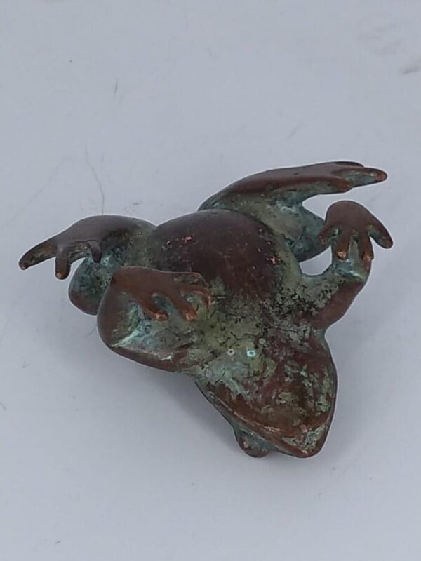 Bronze Frog Sculpture - Image 6