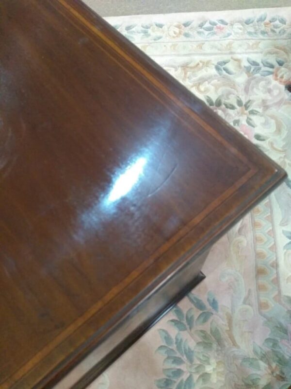 Heal’s of London Inlaid Mahogany Desk / Dressing Table Inlaid desk Miscellaneous 9