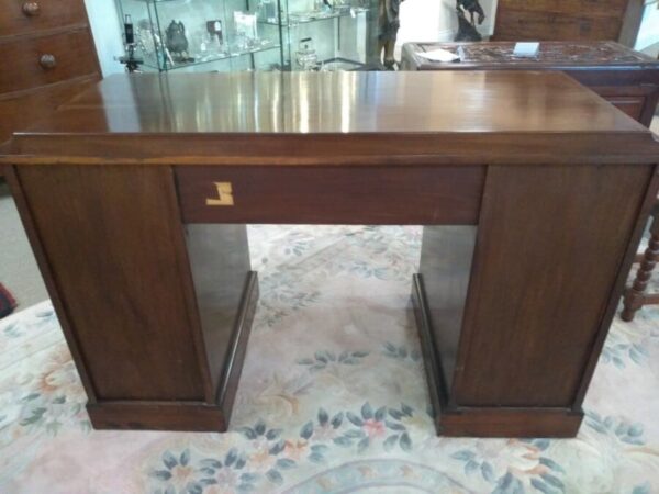 Heal's of London Inlaid Mahogany Desk / Dressing Table - Image 2
