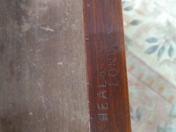 Heal's of London Inlaid Mahogany Desk / Dressing Table - Image 8
