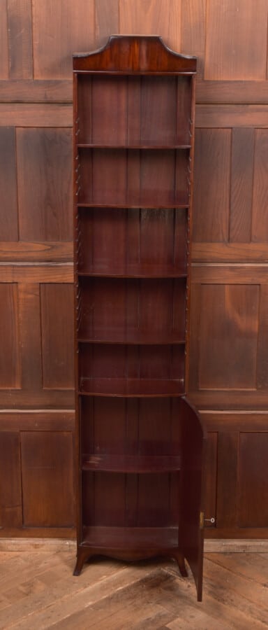 Pioneer Store Mahogany Slim Open Bookcase SAI2754 Antique Bookcases 14