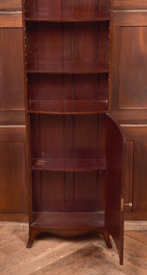 Pioneer Store Mahogany Slim Open Bookcase SAI2754 Antique Bookcases 12