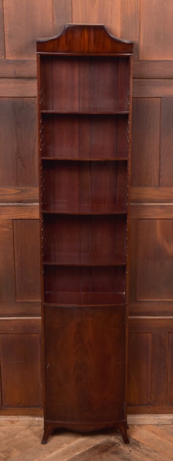 Pioneer Store Mahogany Slim Open Bookcase SAI2754 Antique Bookcases 11