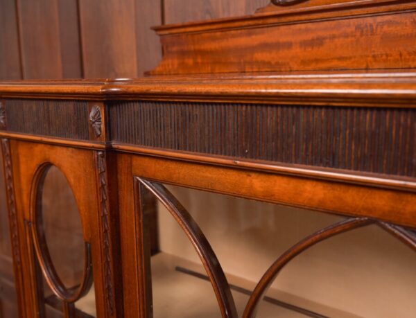 Edwardian Mahogany Display Cabinet SAI2737 - Image 6