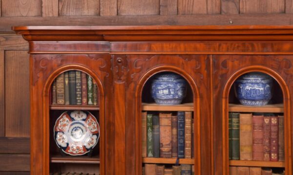 Victorian Mahogany Breakfront Bookcase SAI2756 Antique Bookcases 4