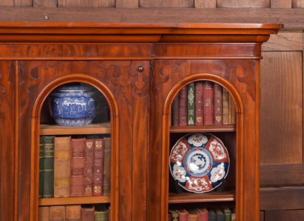 Victorian Mahogany Breakfront Bookcase SAI2756 Antique Bookcases 5