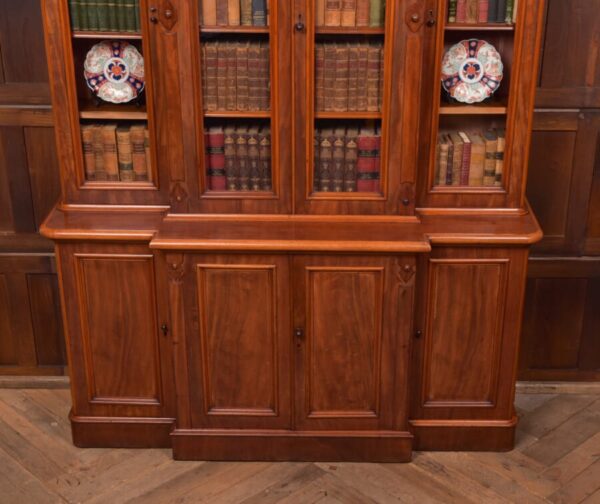 Victorian Mahogany Breakfront Bookcase SAI2756 Antique Bookcases 6