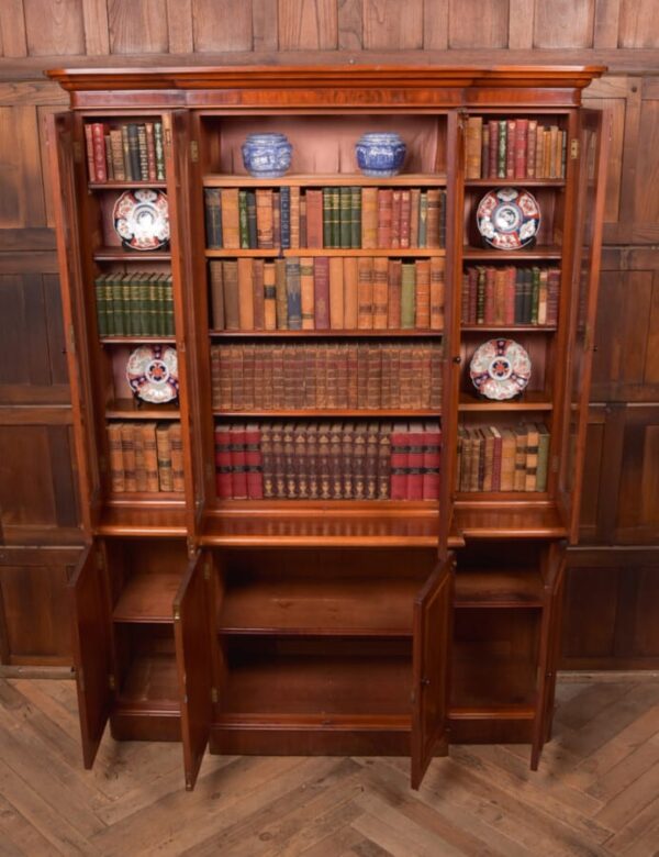 Victorian Mahogany Breakfront Bookcase SAI2756 Antique Bookcases 8