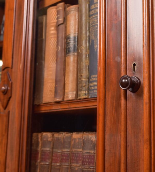 Victorian Mahogany Breakfront Bookcase SAI2756 Antique Bookcases 17