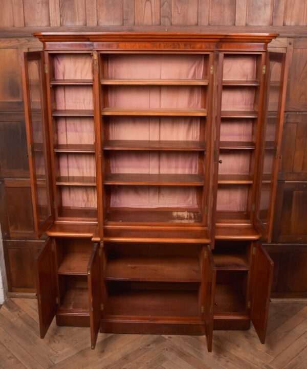 Victorian Mahogany Breakfront Bookcase SAI2756 Antique Bookcases 25