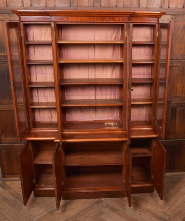 Victorian Mahogany Breakfront Bookcase SAI2756 Antique Bookcases 32