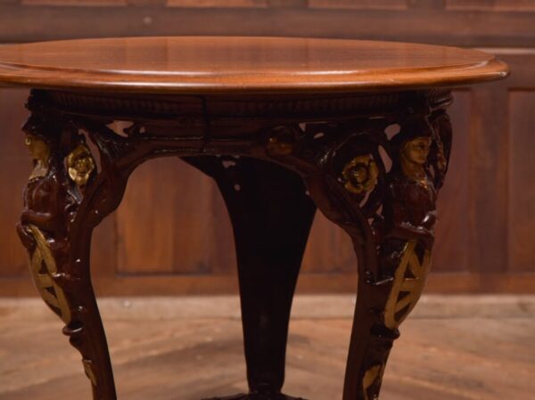 Gaskell Chambers Cast Iron Pub Table SAI2767 Gaskell Chambers Antique Furniture 6