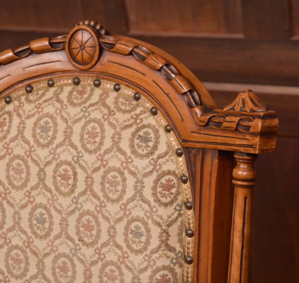 Victorian Walnut Nursing / Bedroom Chair SAI2768 Antique Chairs 5