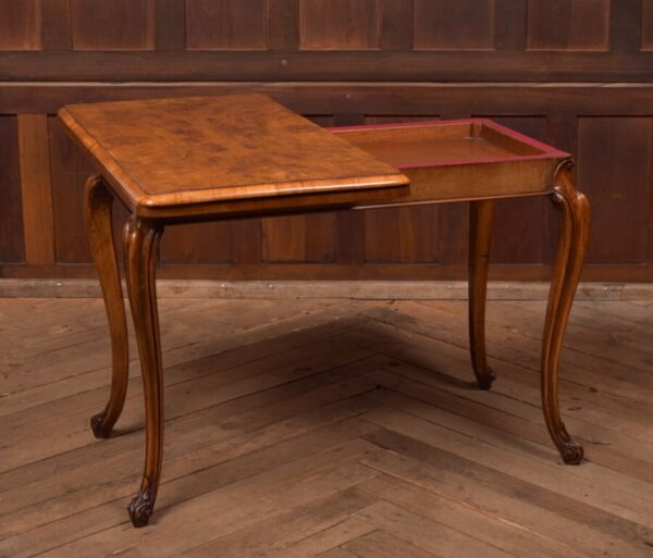 Victorian Walnut Card/ Games Table SAI2764 - Image 14