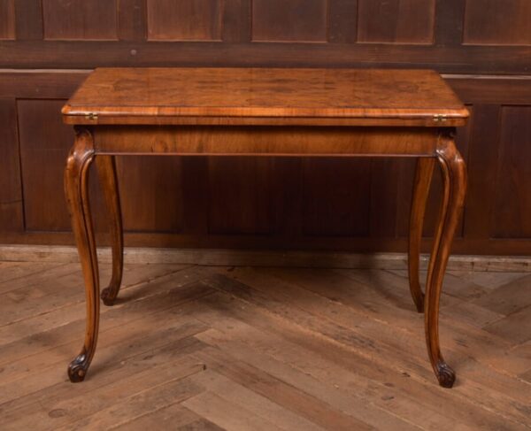Victorian Walnut Card/ Games Table SAI2764 - Image 15